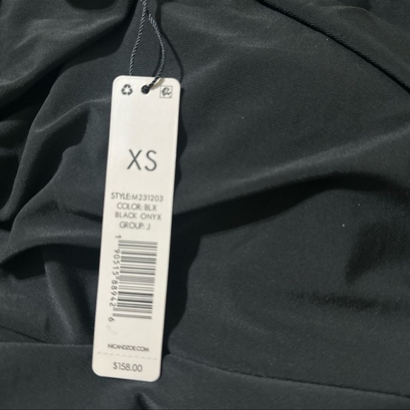 NWT NIC + ZOE HIGH TWIST RUCHED DRESS - Picture 12 of 13